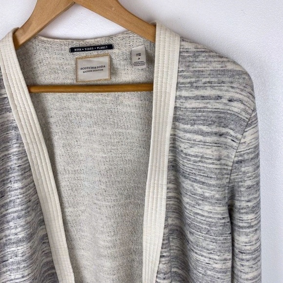 Scotch & Soda Open Front Cardigan Size 3 - Picture 6 of 6
